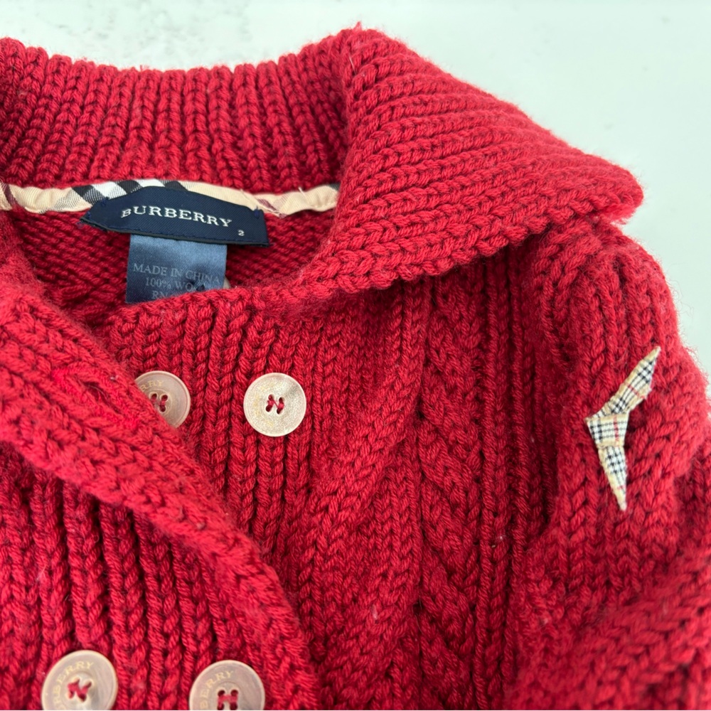 Burberry Baby Sweater Jacket